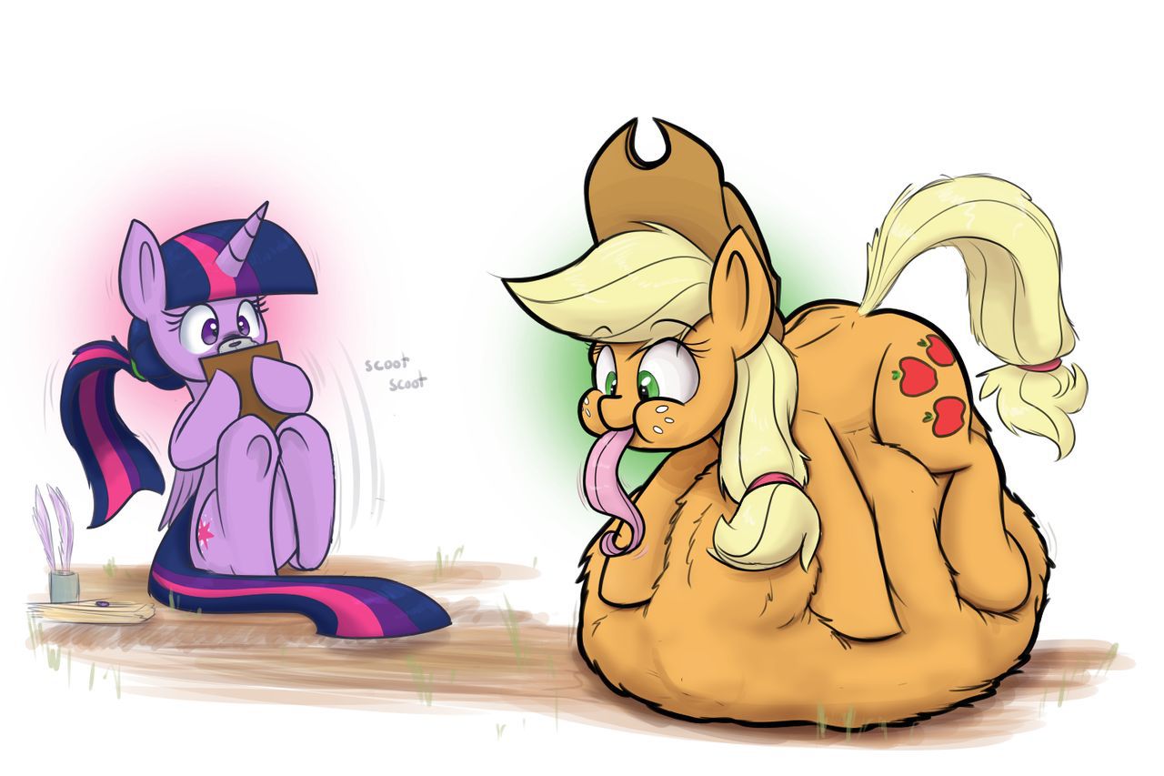 Applejack Vore Art Collection 1