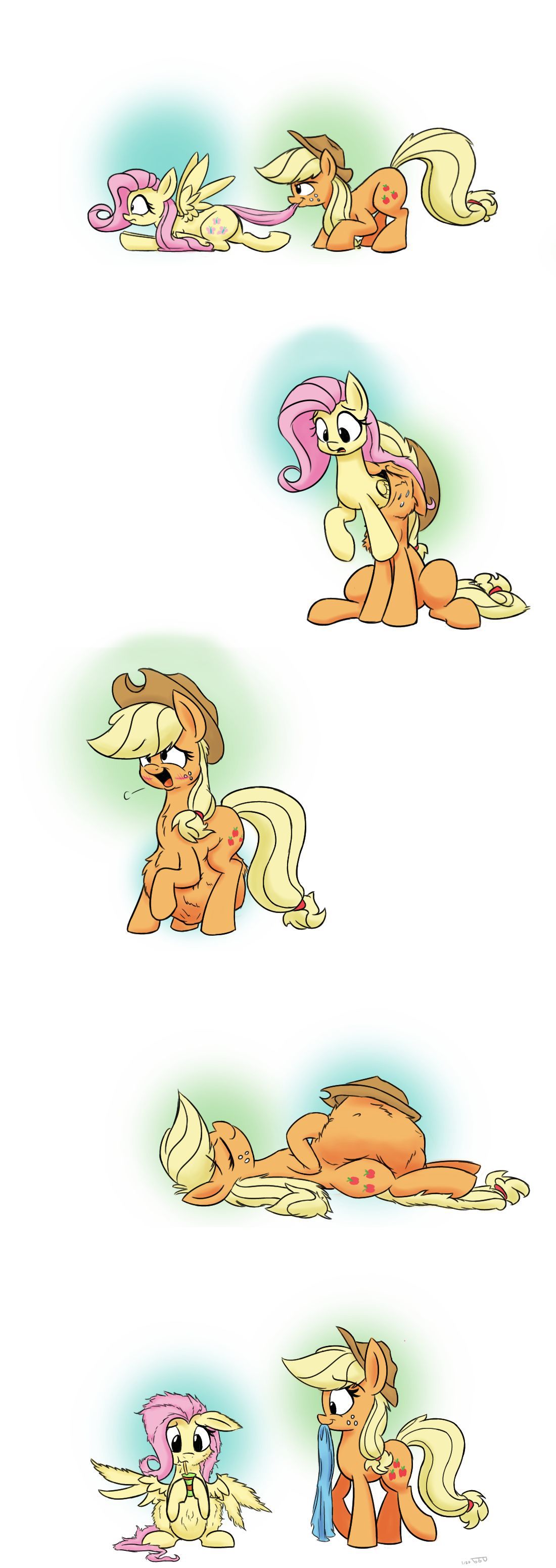 Applejack Vore Art Collection 18