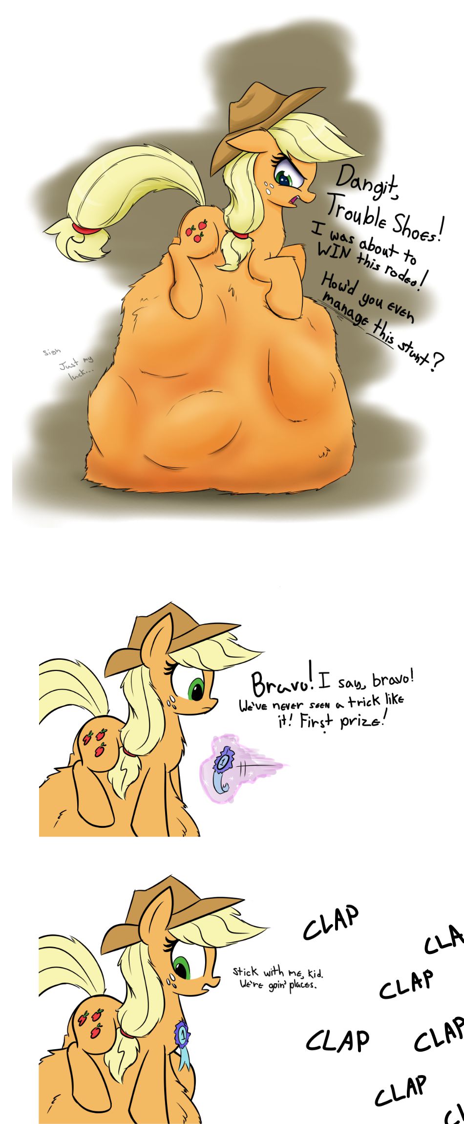 Applejack Vore Art Collection 19