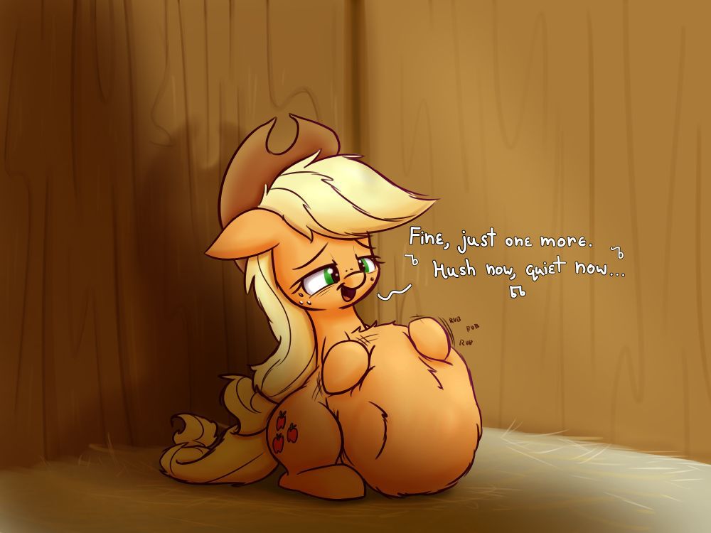 Applejack Vore Art Collection 20