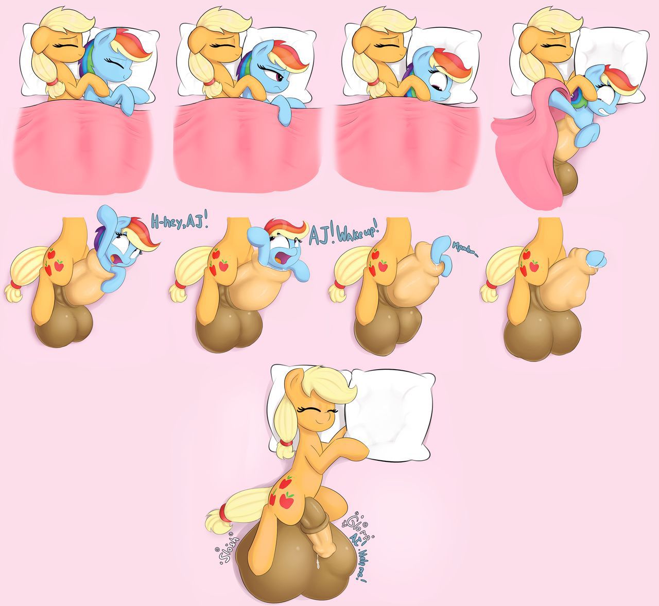 Applejack Vore Art Collection 25