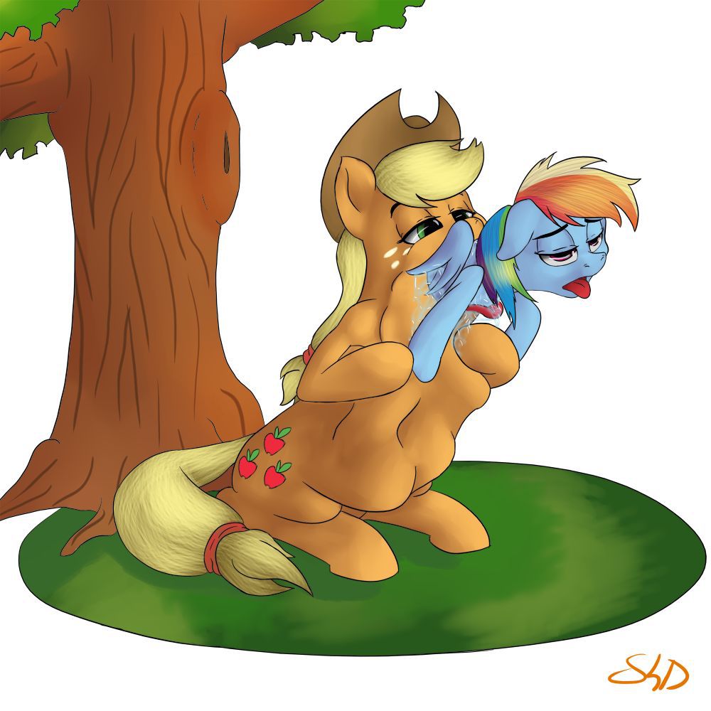 Applejack Vore Art Collection 35