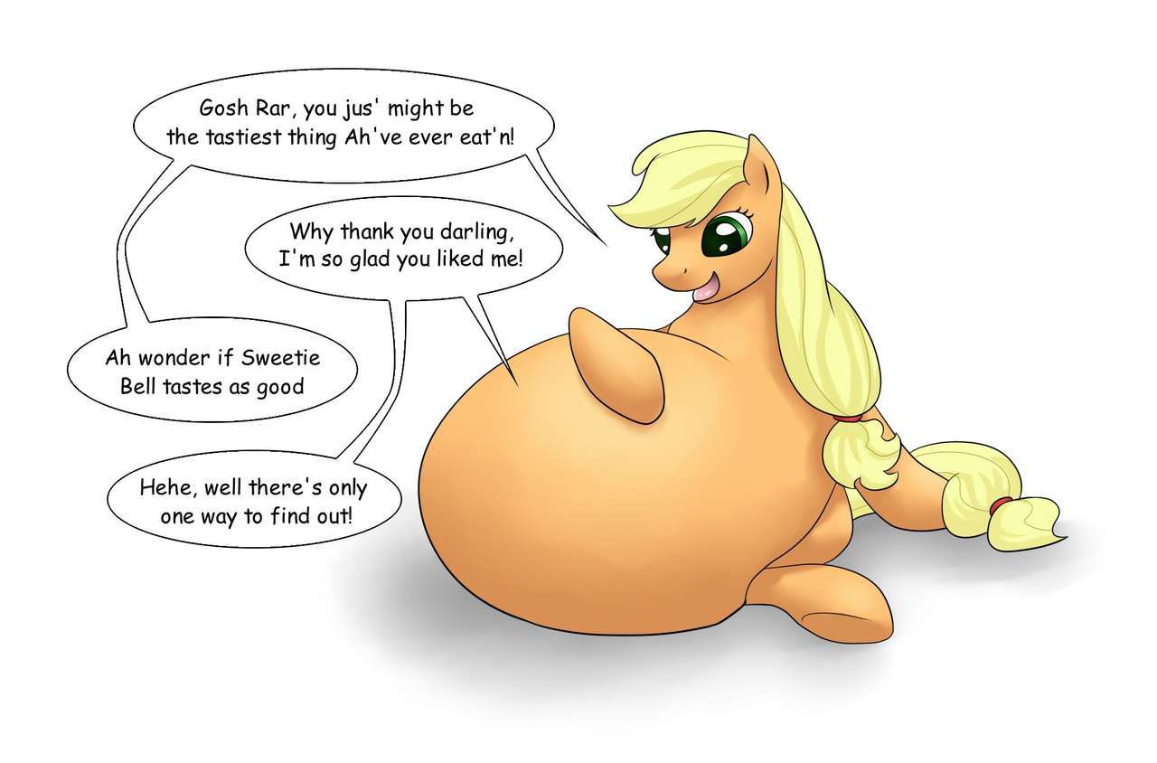 Applejack Vore Art Collection 9