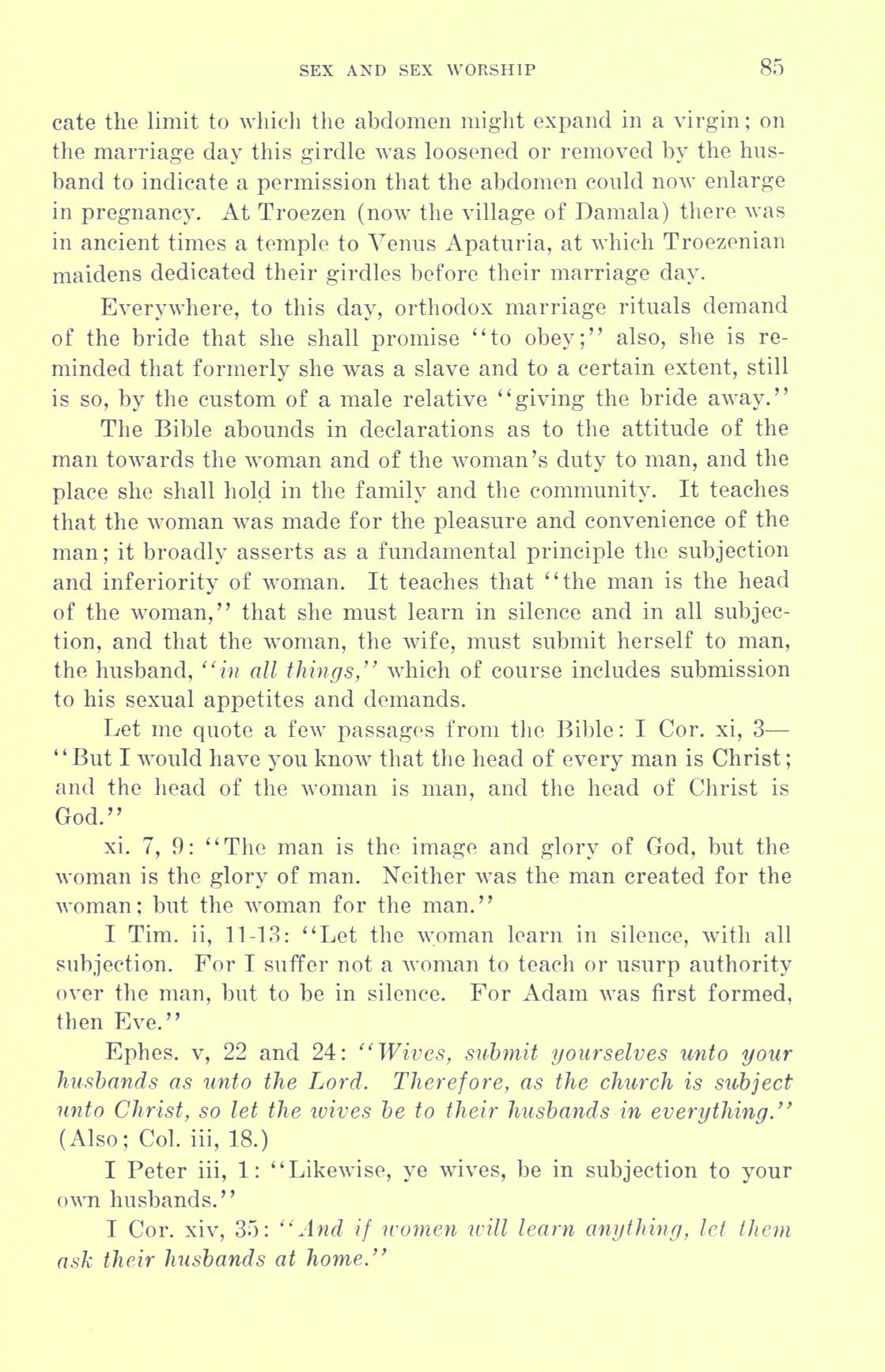 [Otto Augustus Wall] Sex and sex worship : (phallic worship) a scientific treatise on sex, its nature and function, and its influence on art, science, architecture, and religion--with special reference to sex worship and symbolism 105