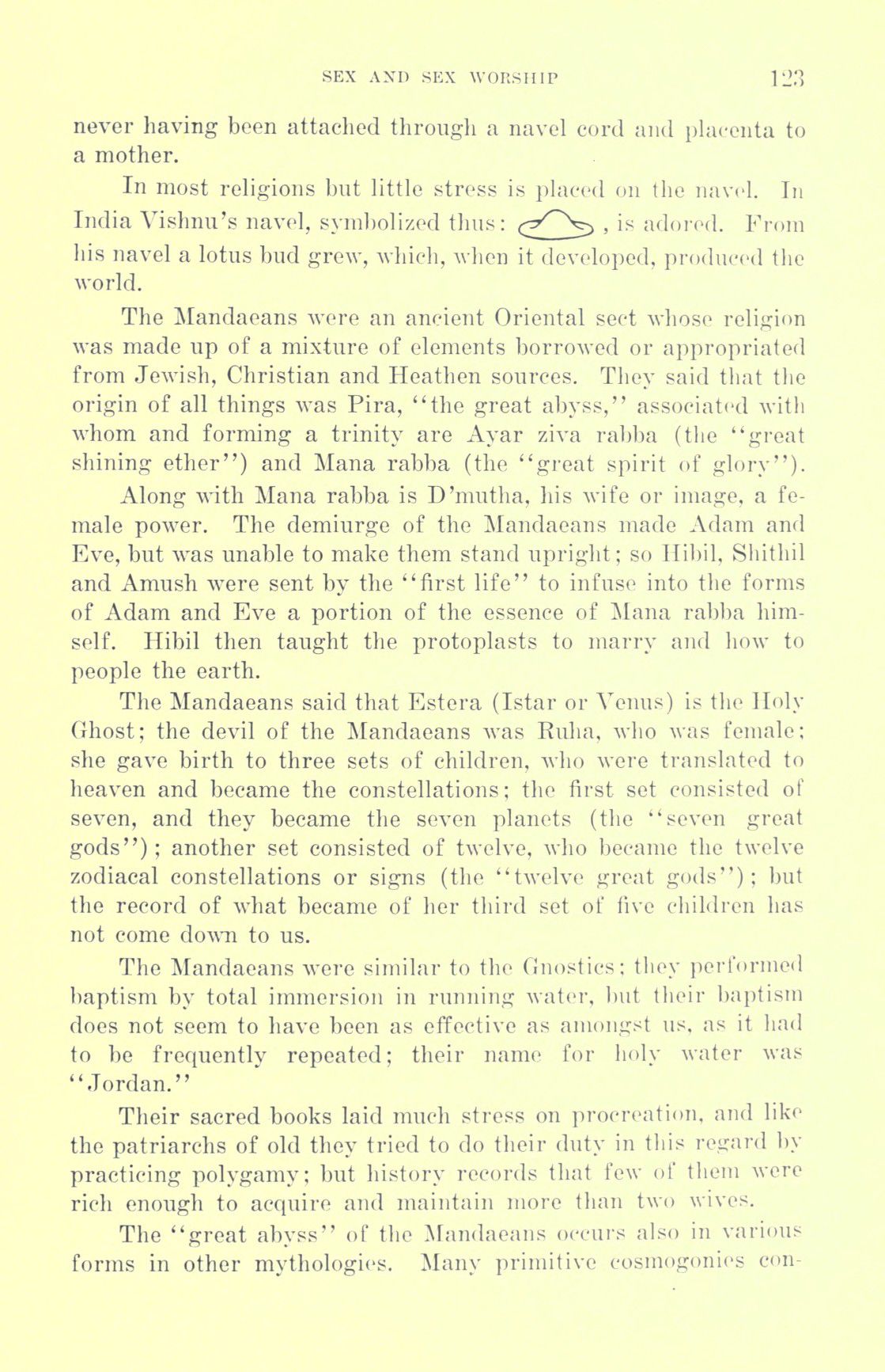 [Otto Augustus Wall] Sex and sex worship : (phallic worship) a scientific treatise on sex, its nature and function, and its influence on art, science, architecture, and religion--with special reference to sex worship and symbolism 143