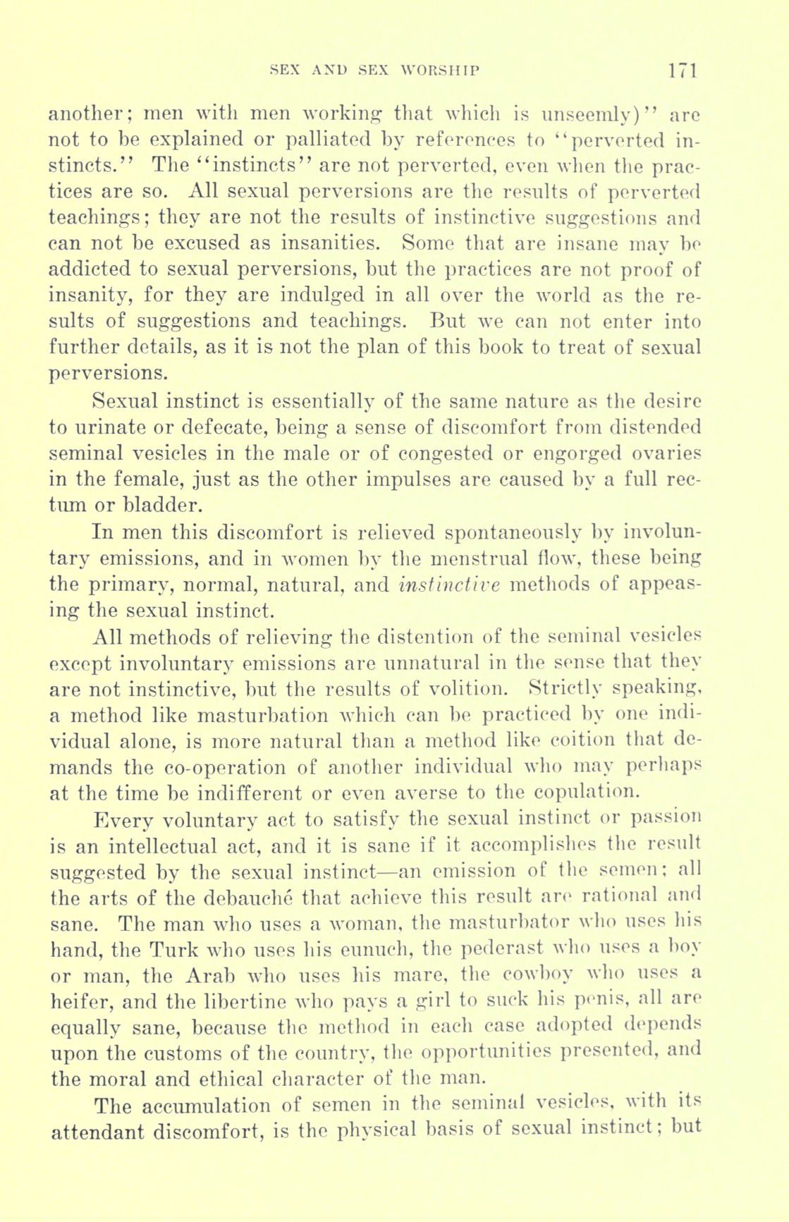 [Otto Augustus Wall] Sex and sex worship : (phallic worship) a scientific treatise on sex, its nature and function, and its influence on art, science, architecture, and religion--with special reference to sex worship and symbolism 191