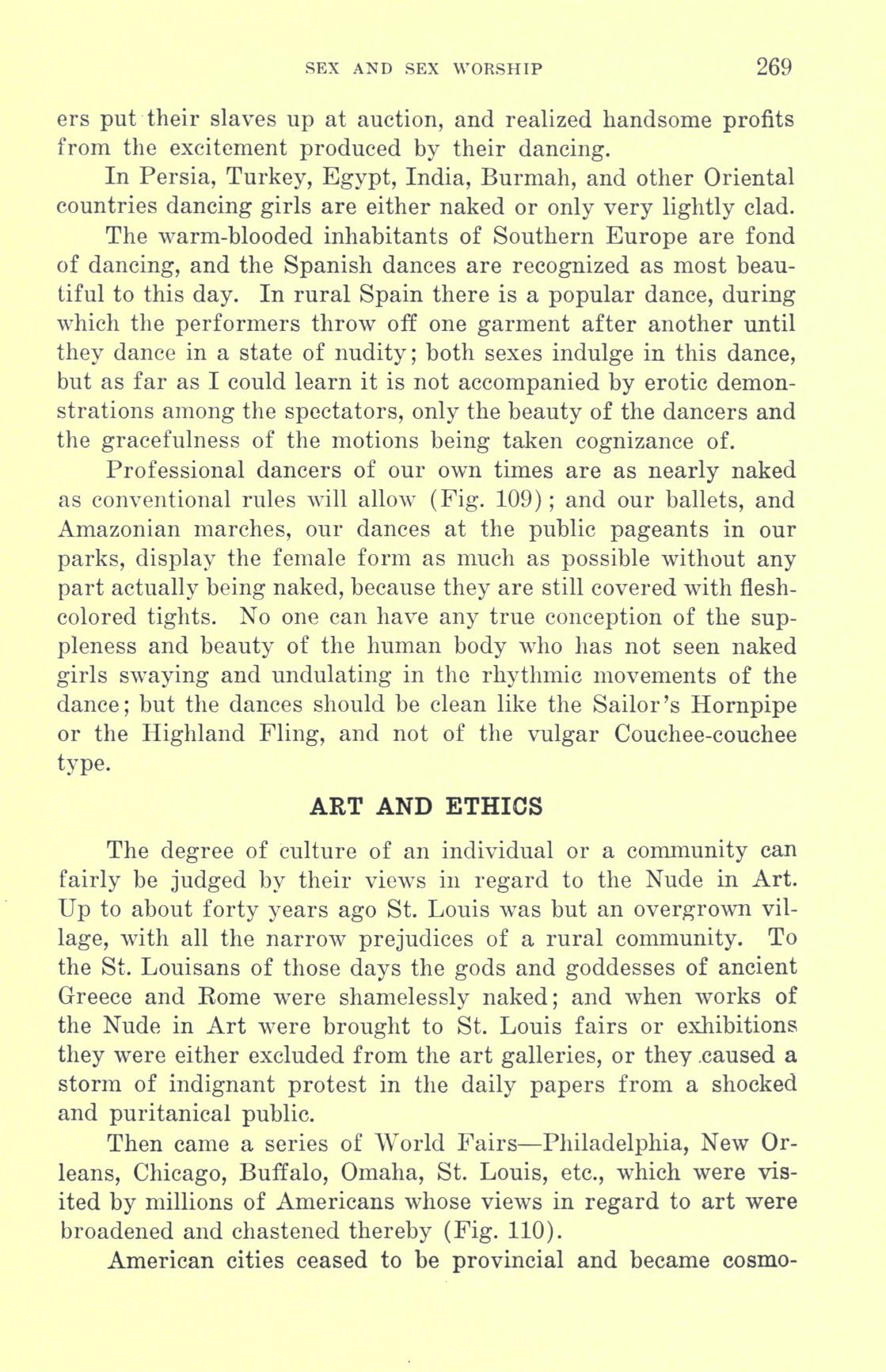 [Otto Augustus Wall] Sex and sex worship : (phallic worship) a scientific treatise on sex, its nature and function, and its influence on art, science, architecture, and religion--with special reference to sex worship and symbolism 289