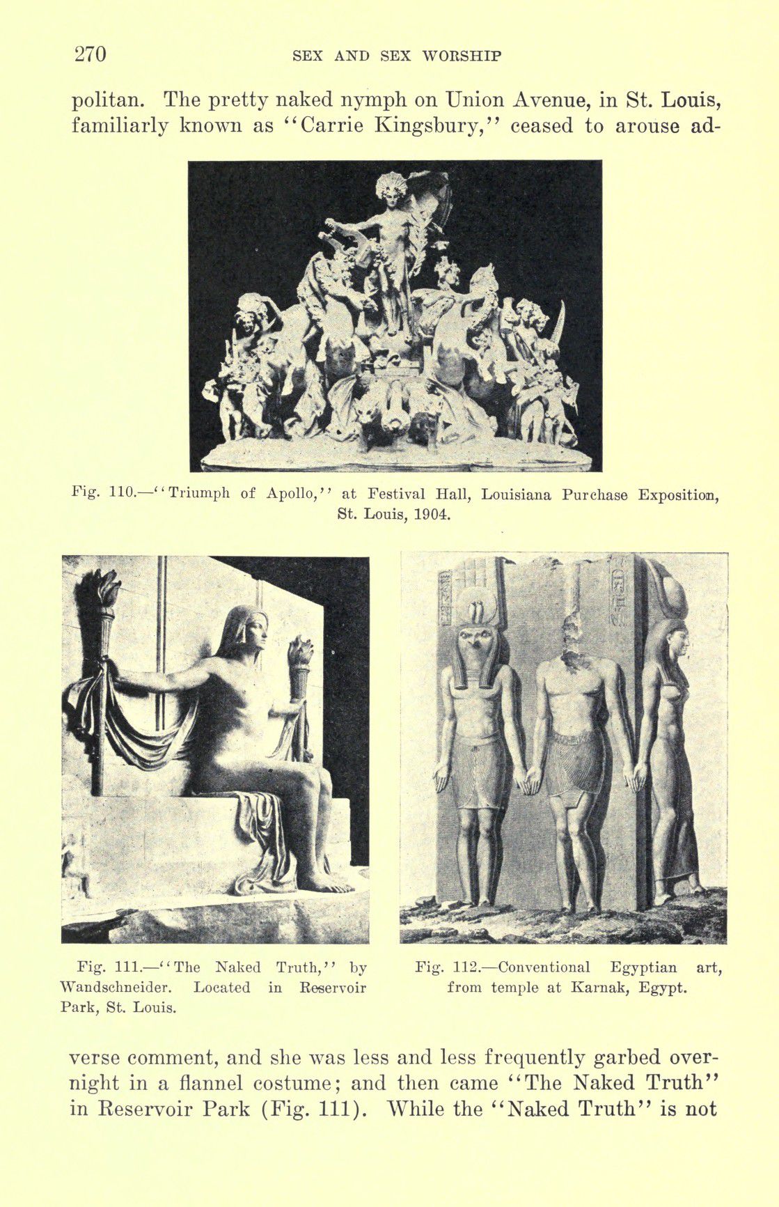 [Otto Augustus Wall] Sex and sex worship : (phallic worship) a scientific treatise on sex, its nature and function, and its influence on art, science, architecture, and religion--with special reference to sex worship and symbolism 290