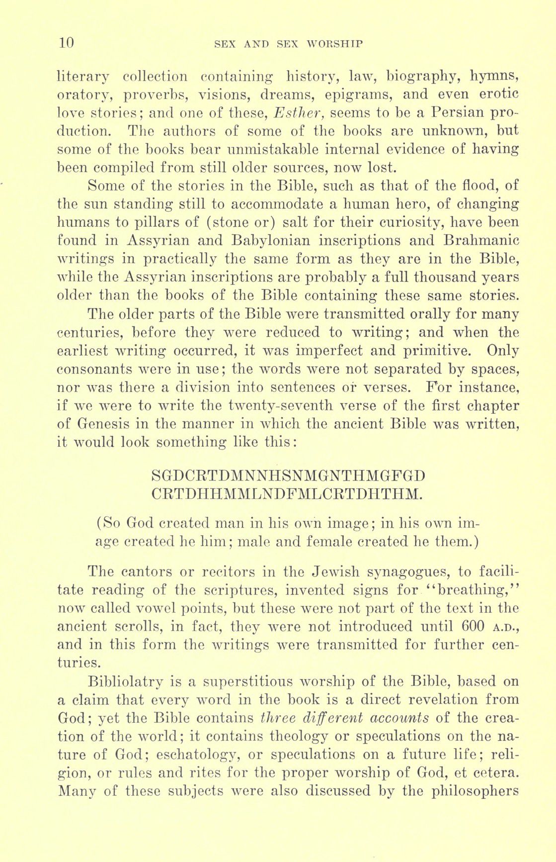 [Otto Augustus Wall] Sex and sex worship : (phallic worship) a scientific treatise on sex, its nature and function, and its influence on art, science, architecture, and religion--with special reference to sex worship and symbolism 30