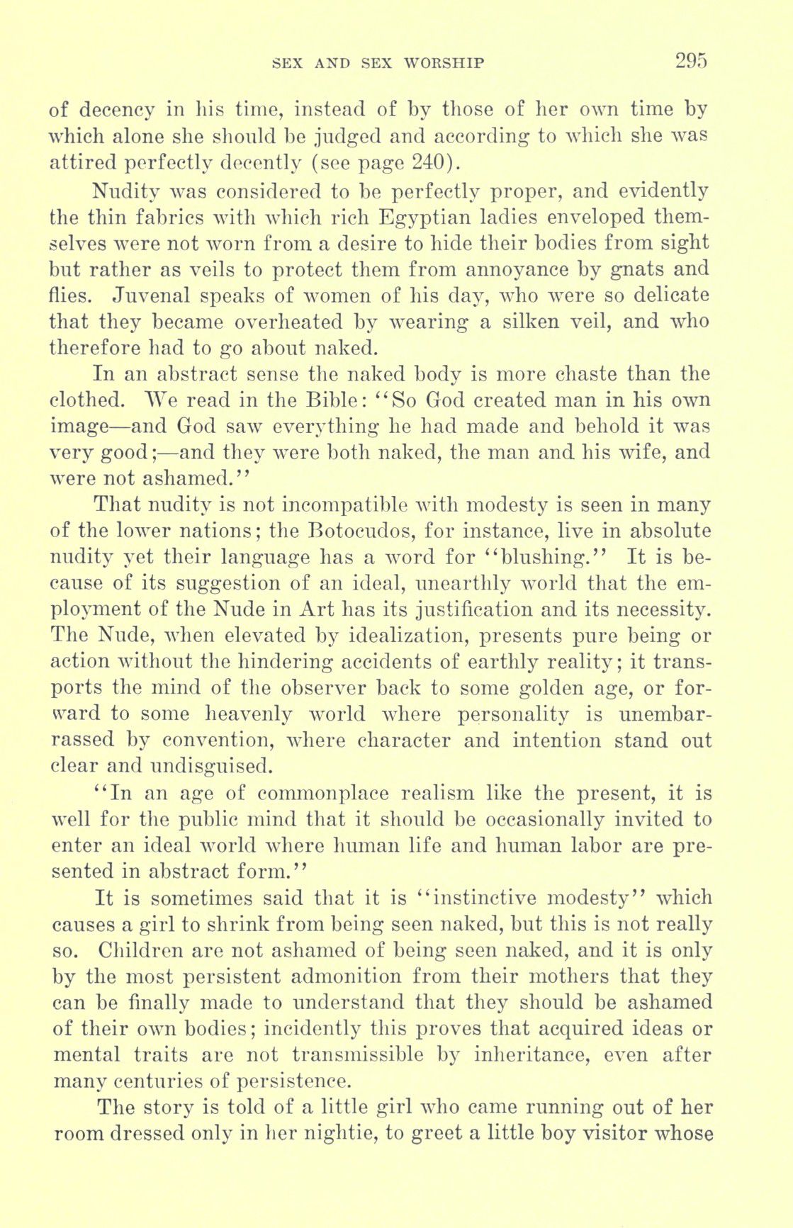 [Otto Augustus Wall] Sex and sex worship : (phallic worship) a scientific treatise on sex, its nature and function, and its influence on art, science, architecture, and religion--with special reference to sex worship and symbolism 315