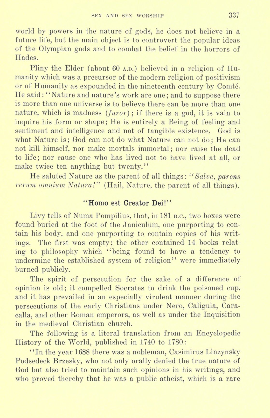 [Otto Augustus Wall] Sex and sex worship : (phallic worship) a scientific treatise on sex, its nature and function, and its influence on art, science, architecture, and religion--with special reference to sex worship and symbolism 357