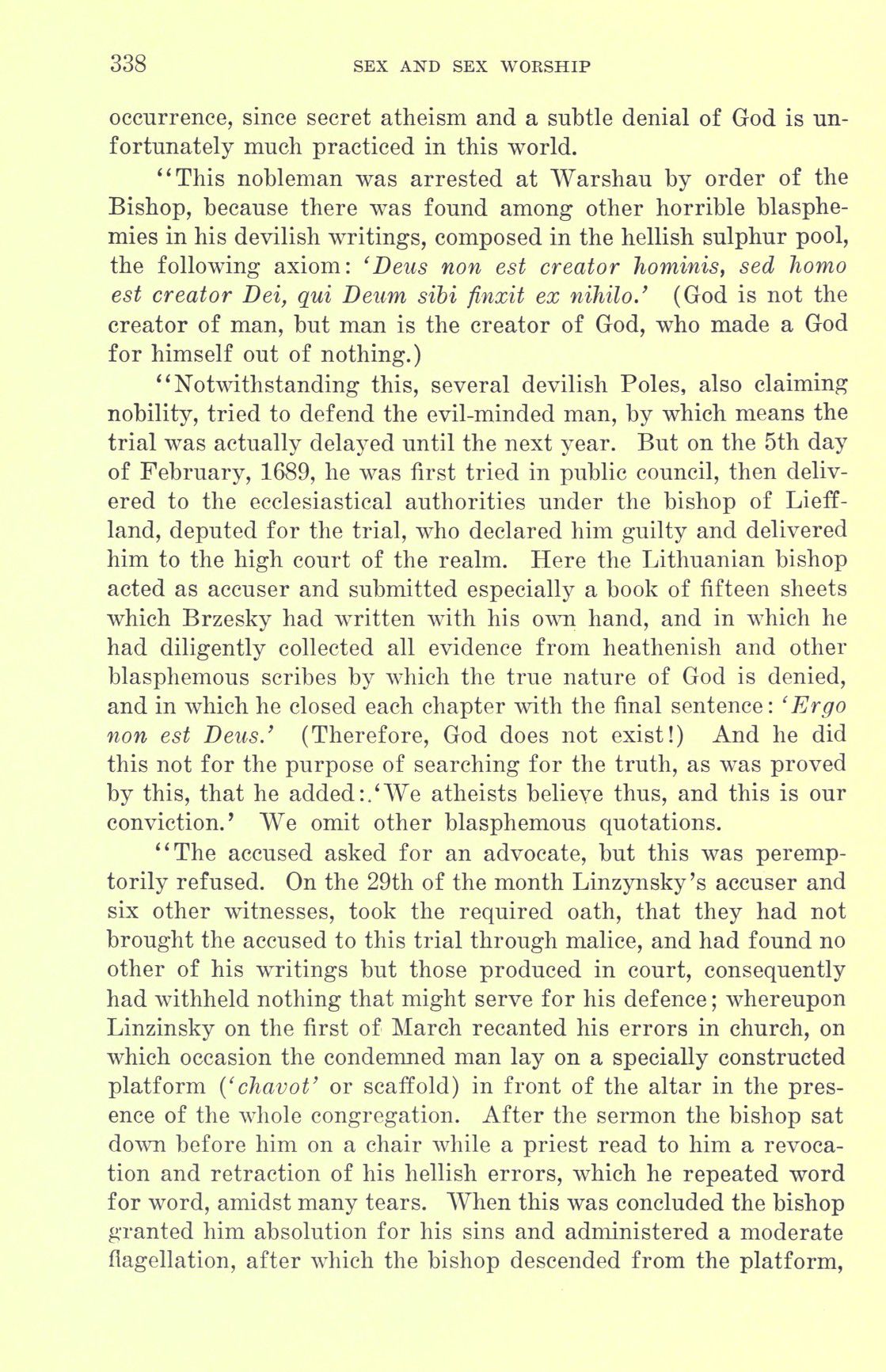 [Otto Augustus Wall] Sex and sex worship : (phallic worship) a scientific treatise on sex, its nature and function, and its influence on art, science, architecture, and religion--with special reference to sex worship and symbolism 358