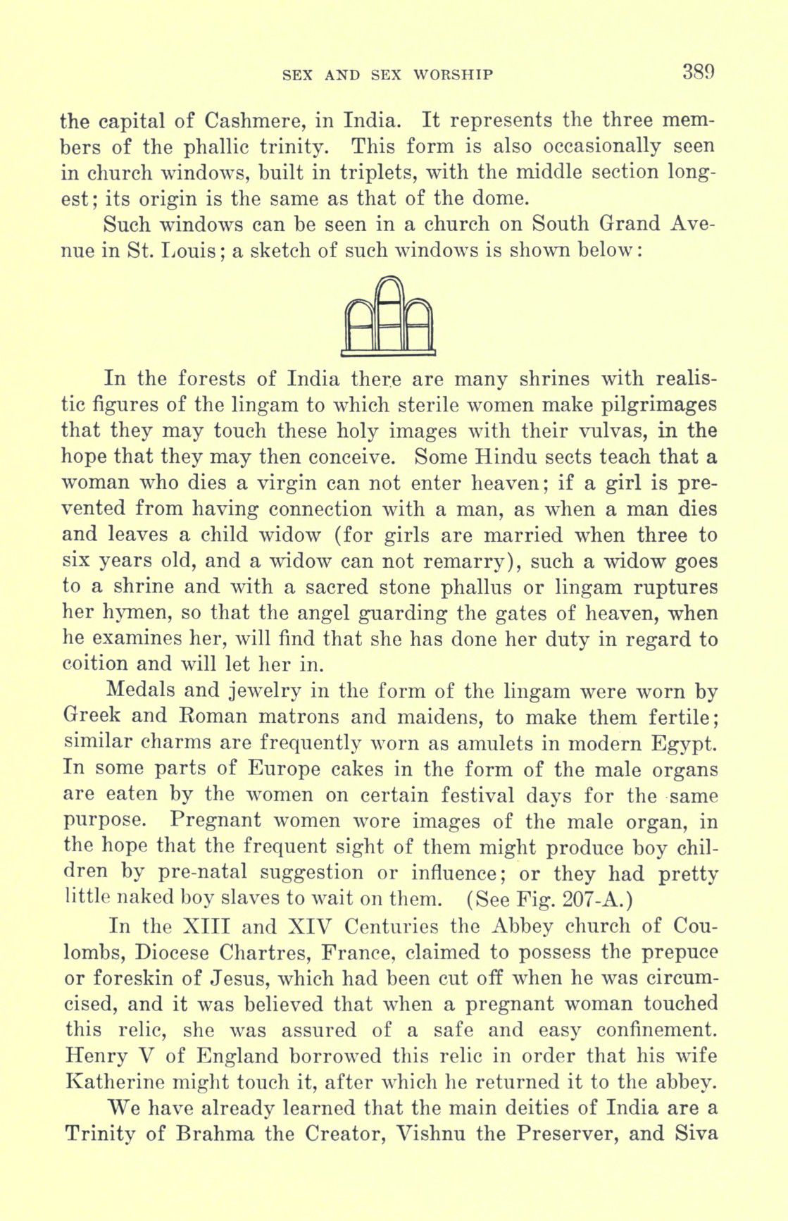 [Otto Augustus Wall] Sex and sex worship : (phallic worship) a scientific treatise on sex, its nature and function, and its influence on art, science, architecture, and religion--with special reference to sex worship and symbolism 409