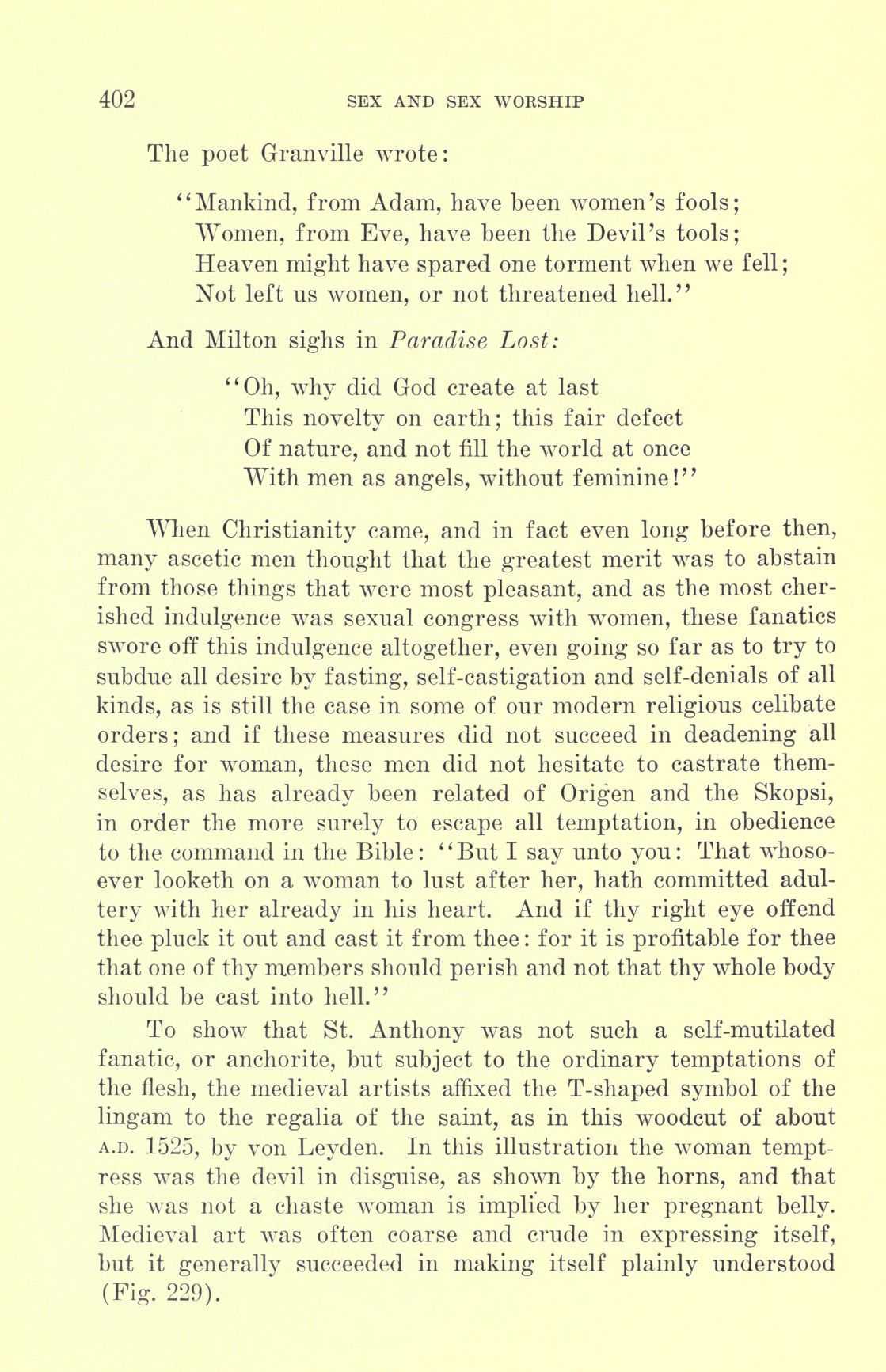 [Otto Augustus Wall] Sex and sex worship : (phallic worship) a scientific treatise on sex, its nature and function, and its influence on art, science, architecture, and religion--with special reference to sex worship and symbolism 422