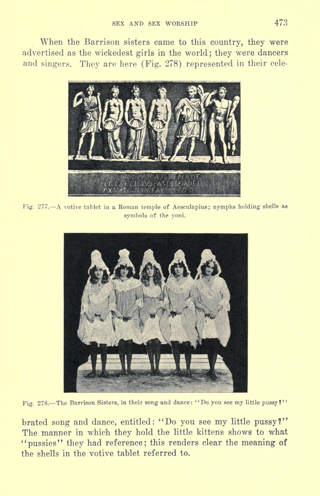 [Otto Augustus Wall] Sex and sex worship : (phallic worship) a scientific treatise on sex, its nature and function, and its influence on art, science, architecture, and religion--with special reference to sex worship and symbolism 493