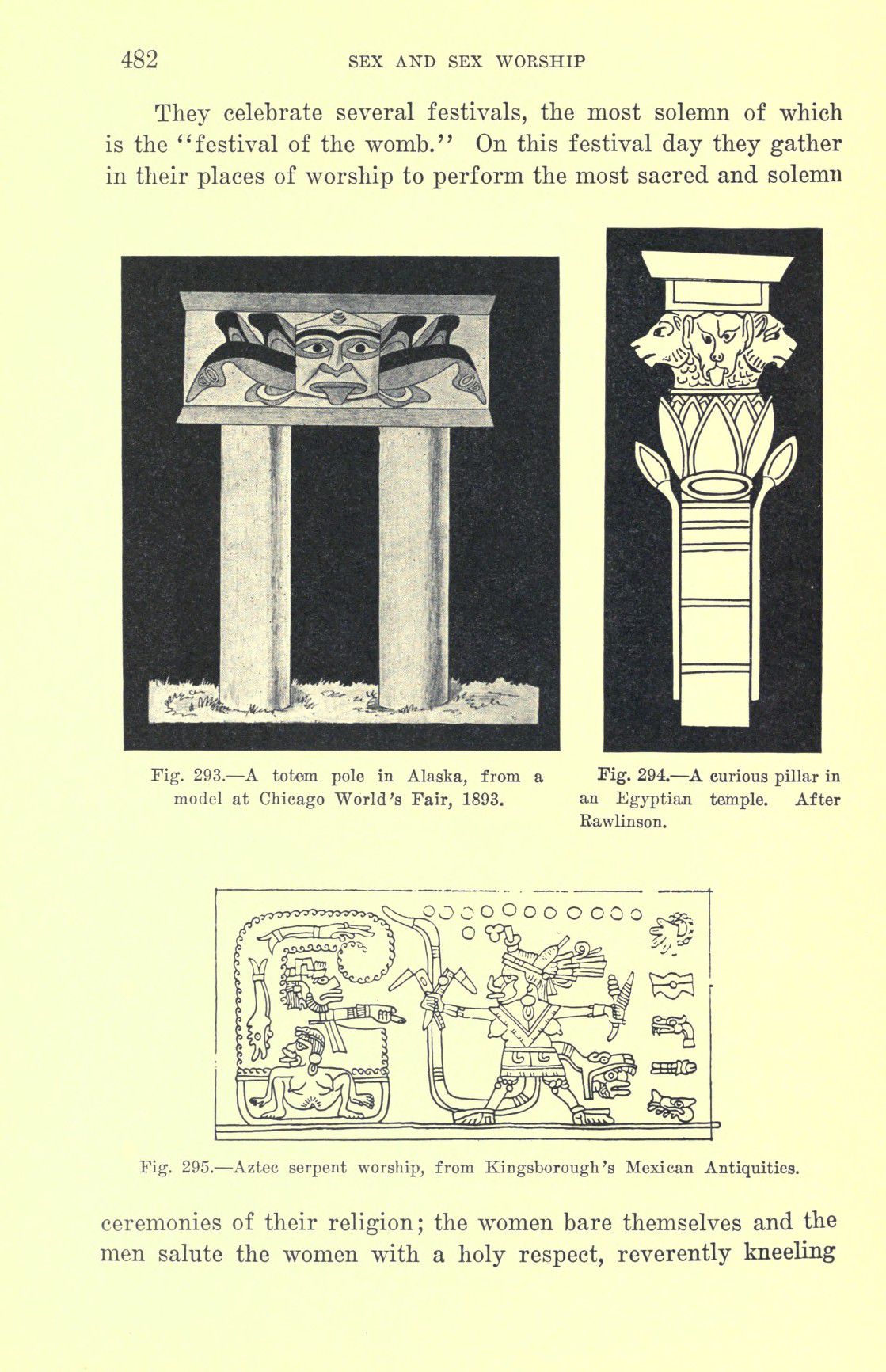 [Otto Augustus Wall] Sex and sex worship : (phallic worship) a scientific treatise on sex, its nature and function, and its influence on art, science, architecture, and religion--with special reference to sex worship and symbolism 502