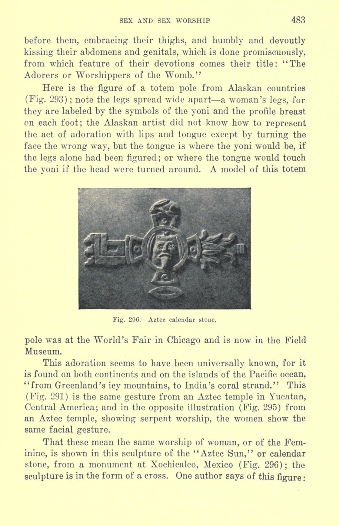 [Otto Augustus Wall] Sex and sex worship : (phallic worship) a scientific treatise on sex, its nature and function, and its influence on art, science, architecture, and religion--with special reference to sex worship and symbolism 503