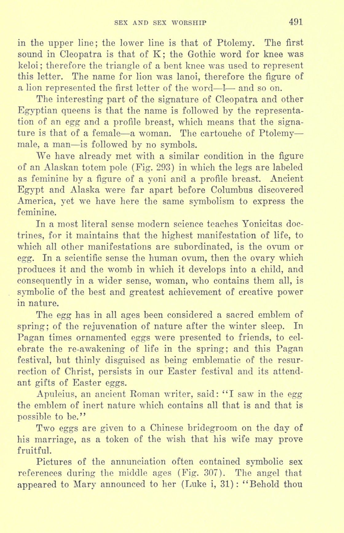 [Otto Augustus Wall] Sex and sex worship : (phallic worship) a scientific treatise on sex, its nature and function, and its influence on art, science, architecture, and religion--with special reference to sex worship and symbolism 511