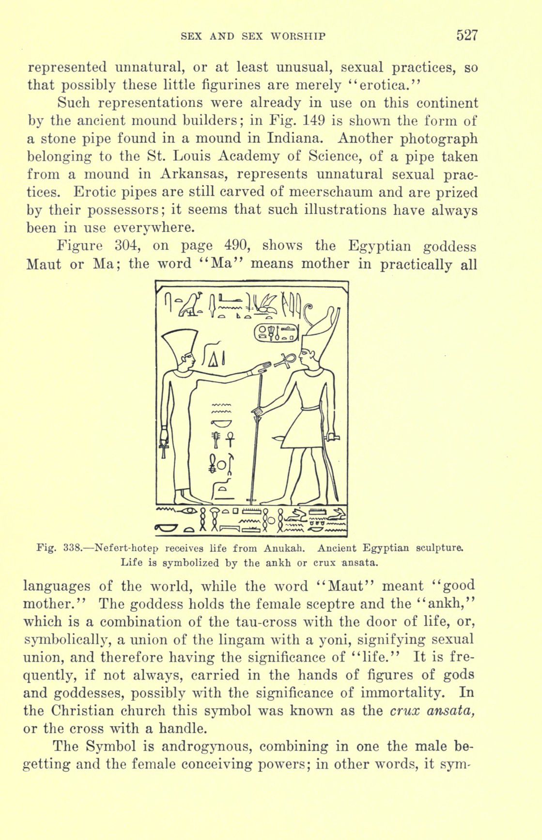 [Otto Augustus Wall] Sex and sex worship : (phallic worship) a scientific treatise on sex, its nature and function, and its influence on art, science, architecture, and religion--with special reference to sex worship and symbolism 547