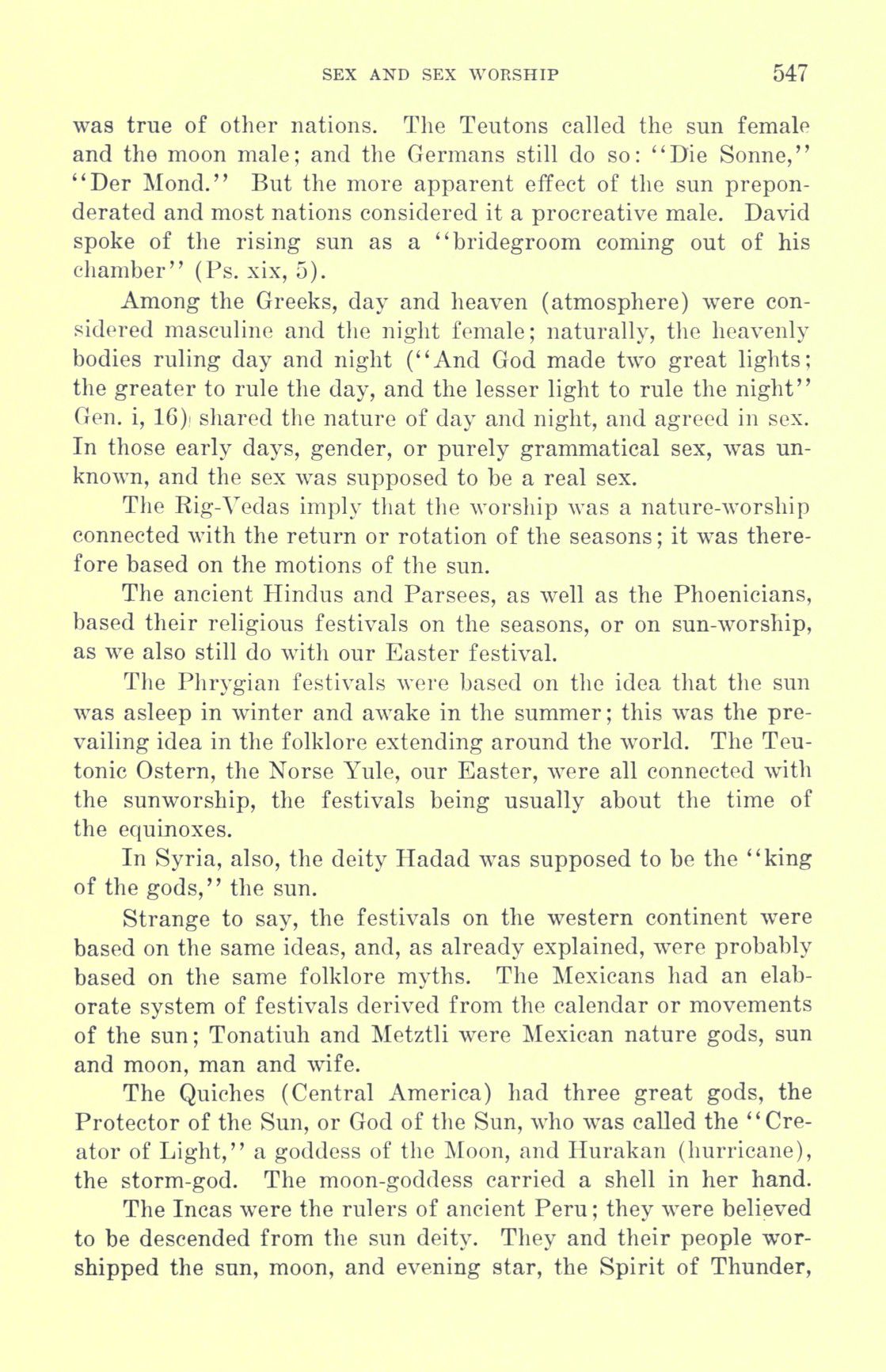 [Otto Augustus Wall] Sex and sex worship : (phallic worship) a scientific treatise on sex, its nature and function, and its influence on art, science, architecture, and religion--with special reference to sex worship and symbolism 567