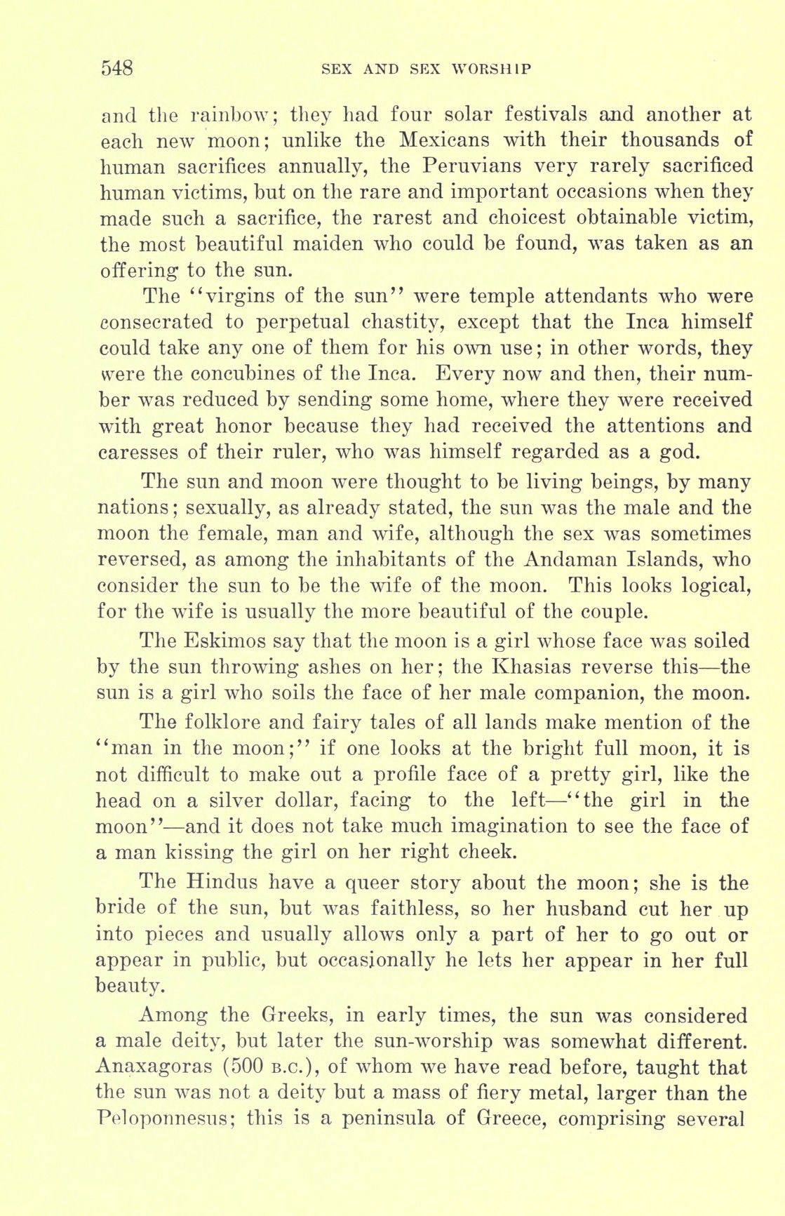 [Otto Augustus Wall] Sex and sex worship : (phallic worship) a scientific treatise on sex, its nature and function, and its influence on art, science, architecture, and religion--with special reference to sex worship and symbolism 568