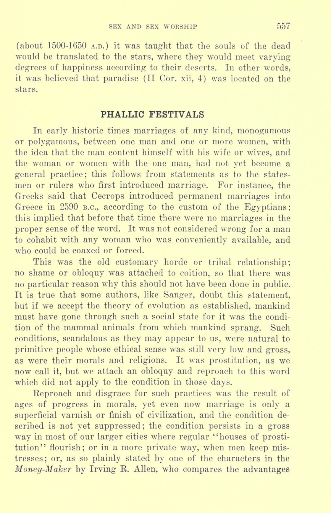 [Otto Augustus Wall] Sex and sex worship : (phallic worship) a scientific treatise on sex, its nature and function, and its influence on art, science, architecture, and religion--with special reference to sex worship and symbolism 577