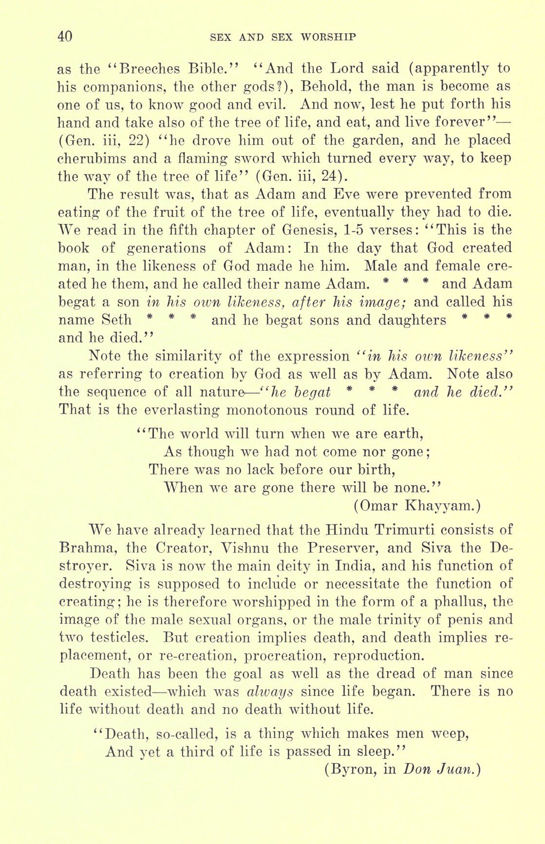 [Otto Augustus Wall] Sex and sex worship : (phallic worship) a scientific treatise on sex, its nature and function, and its influence on art, science, architecture, and religion--with special reference to sex worship and symbolism 60