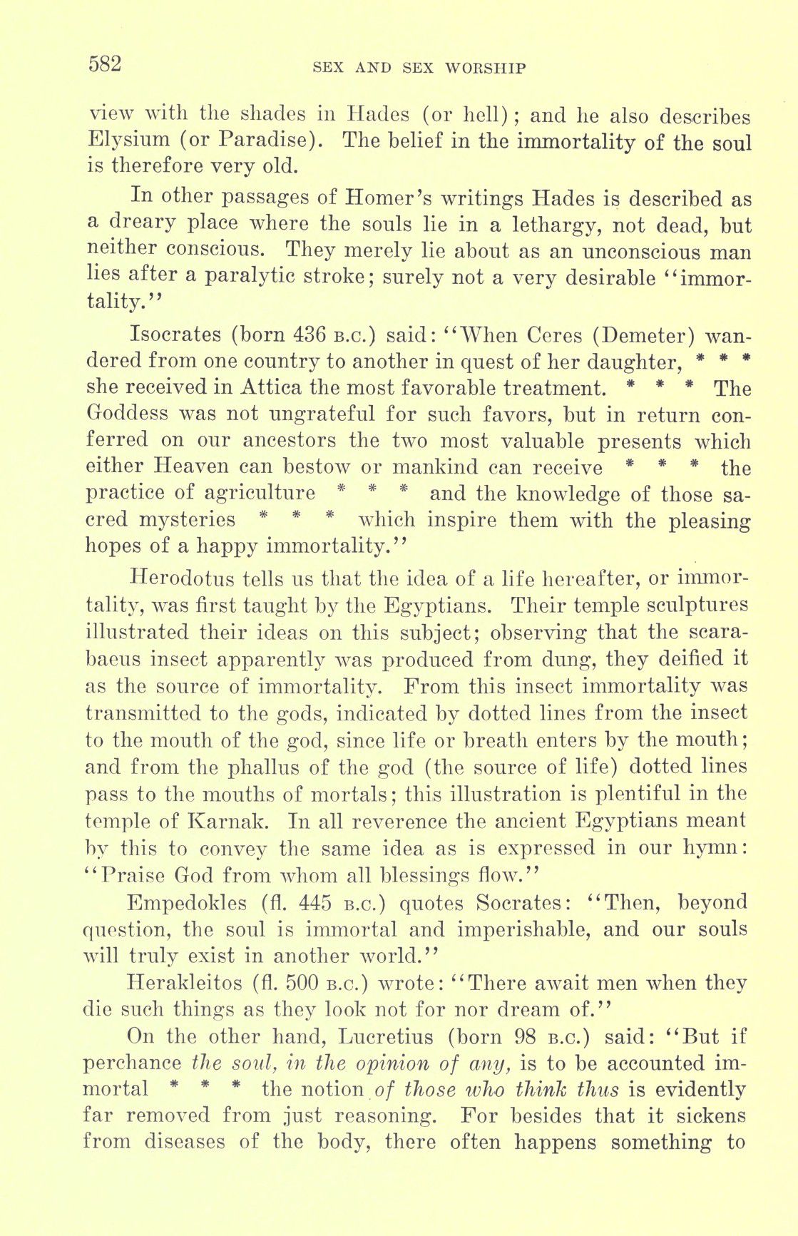 [Otto Augustus Wall] Sex and sex worship : (phallic worship) a scientific treatise on sex, its nature and function, and its influence on art, science, architecture, and religion--with special reference to sex worship and symbolism 602