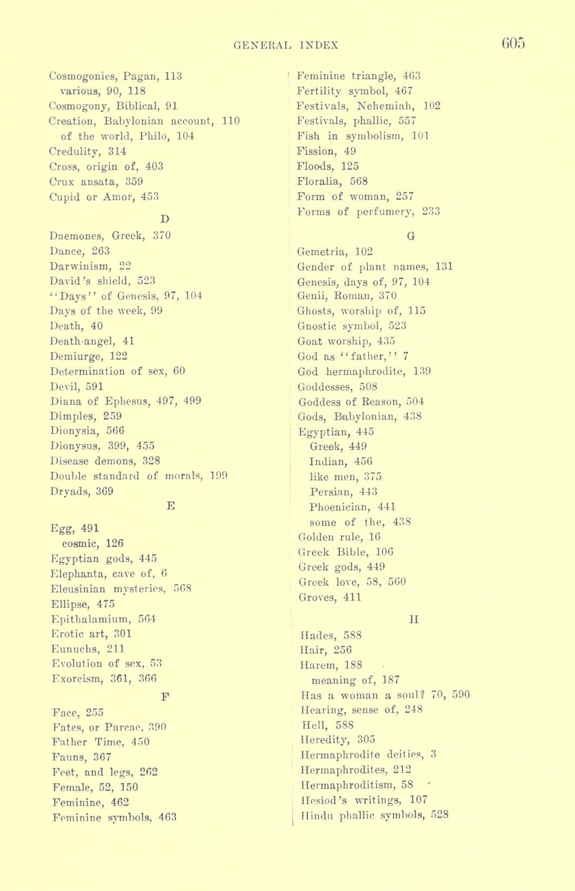 [Otto Augustus Wall] Sex and sex worship : (phallic worship) a scientific treatise on sex, its nature and function, and its influence on art, science, architecture, and religion--with special reference to sex worship and symbolism 625