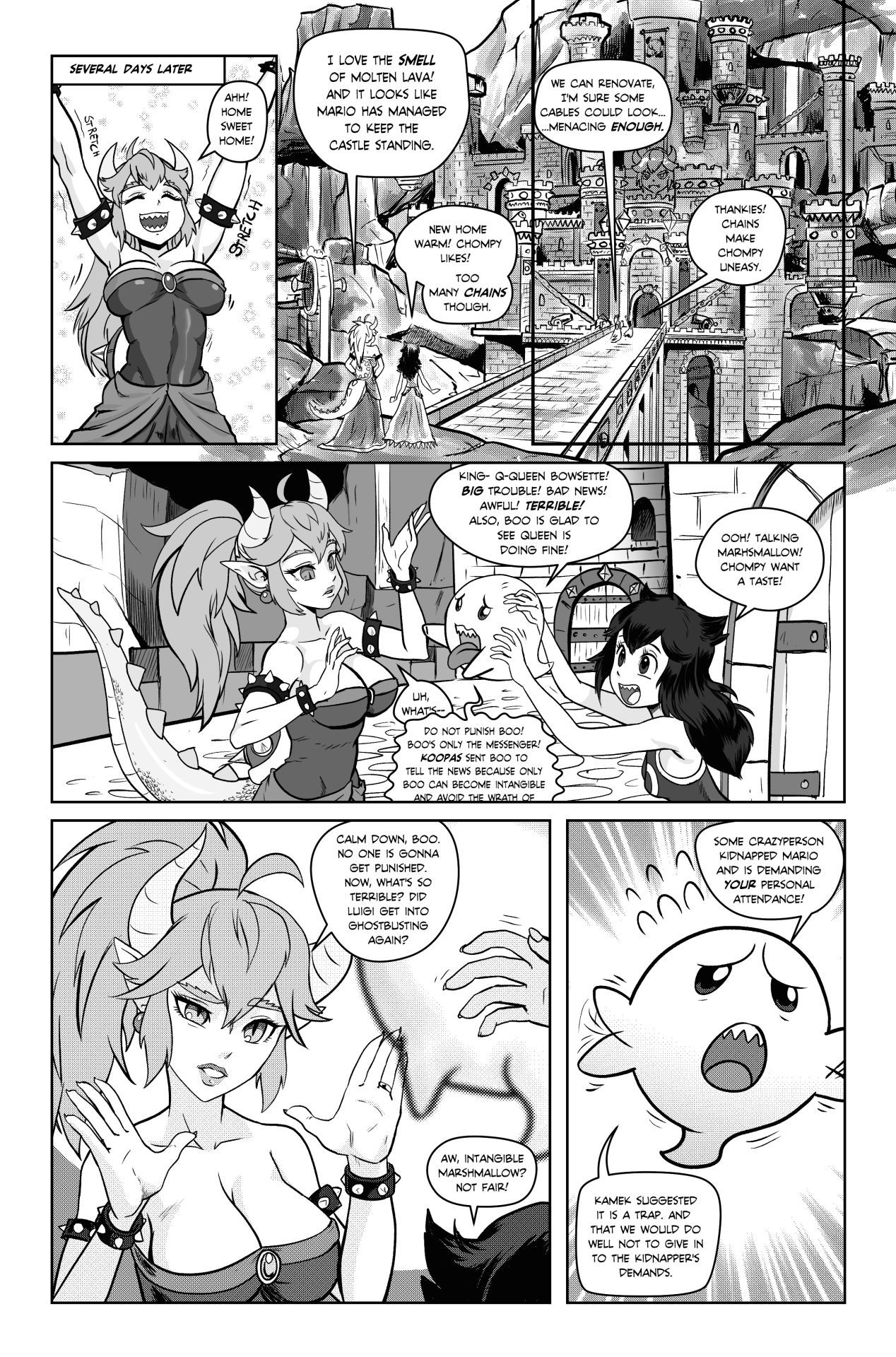 [Pencils / Tony Kuusisto] Bowsette Saga Vol.3 Hi-res (In progress) (Mario Bros) [English] 16