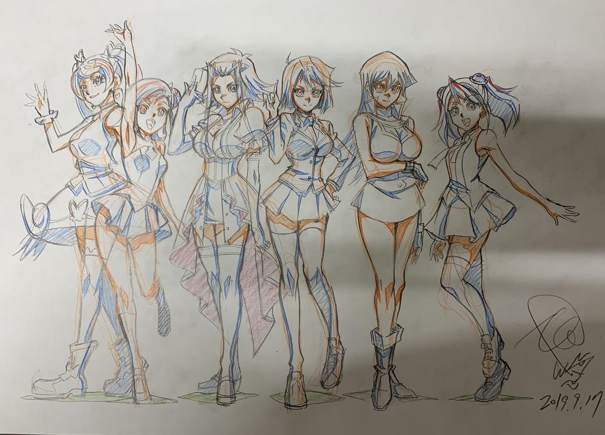 【Image】The heroines drawn by Yu-Gi-Oh's animator are too erotic 1