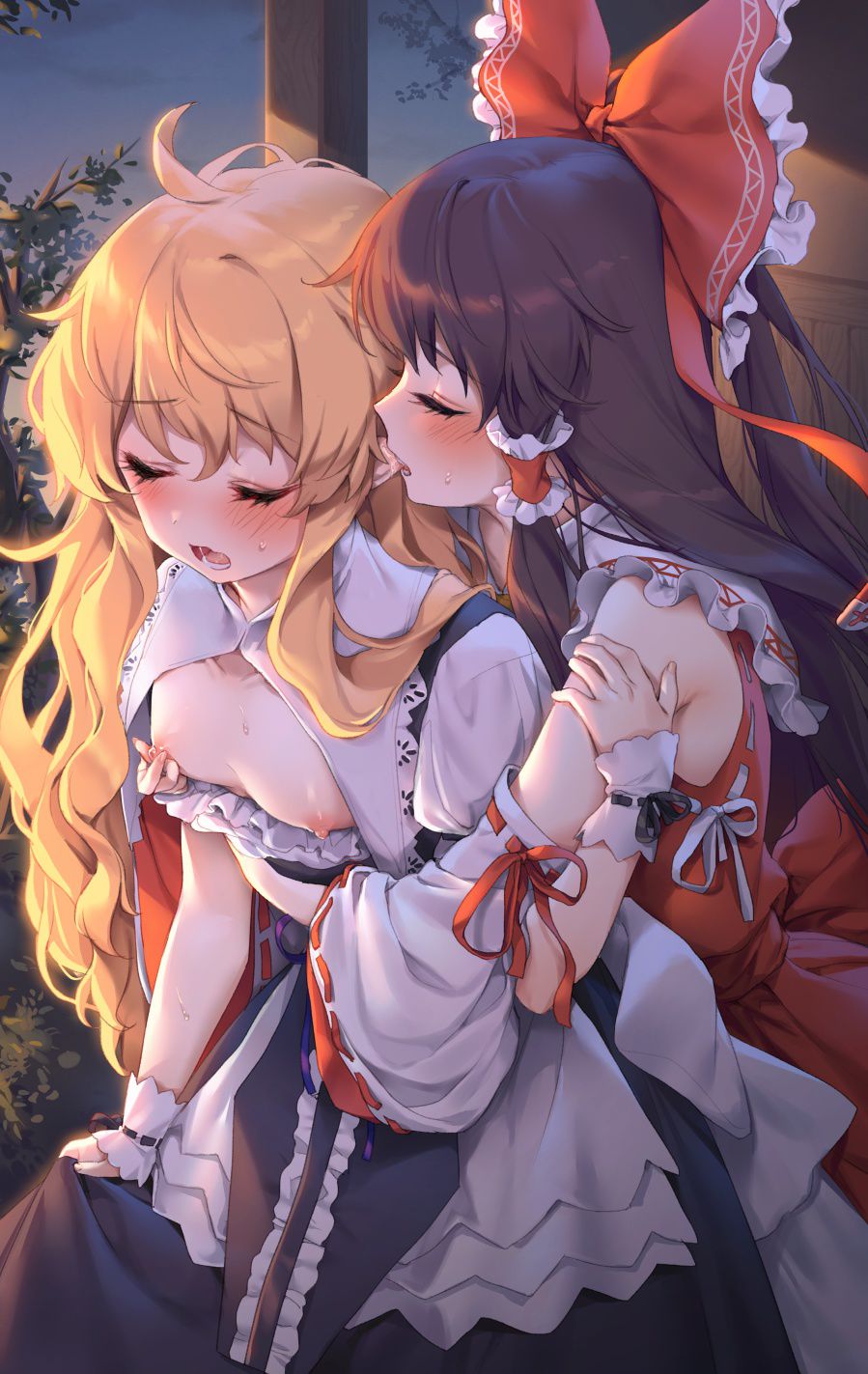 【Touhou Project】Drizzle Marisa's Erotic Image Part 14 26