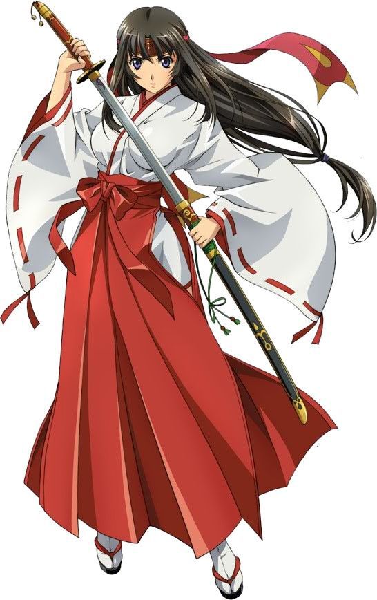 I'm going to paste an erotic cute image of a shrine maiden! 12