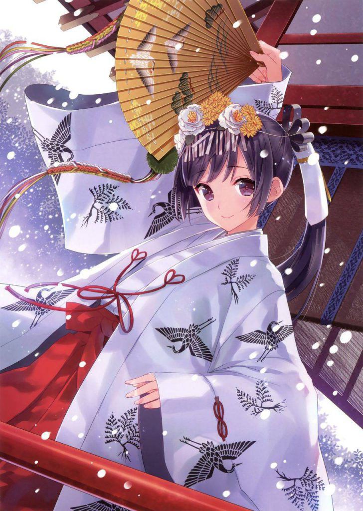 I'm going to paste an erotic cute image of a shrine maiden! 20