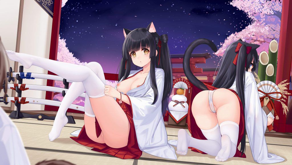 I'm going to paste an erotic cute image of a shrine maiden! 6