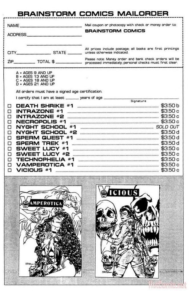VAMPEROTICA #1-10 (1993-1999) 35