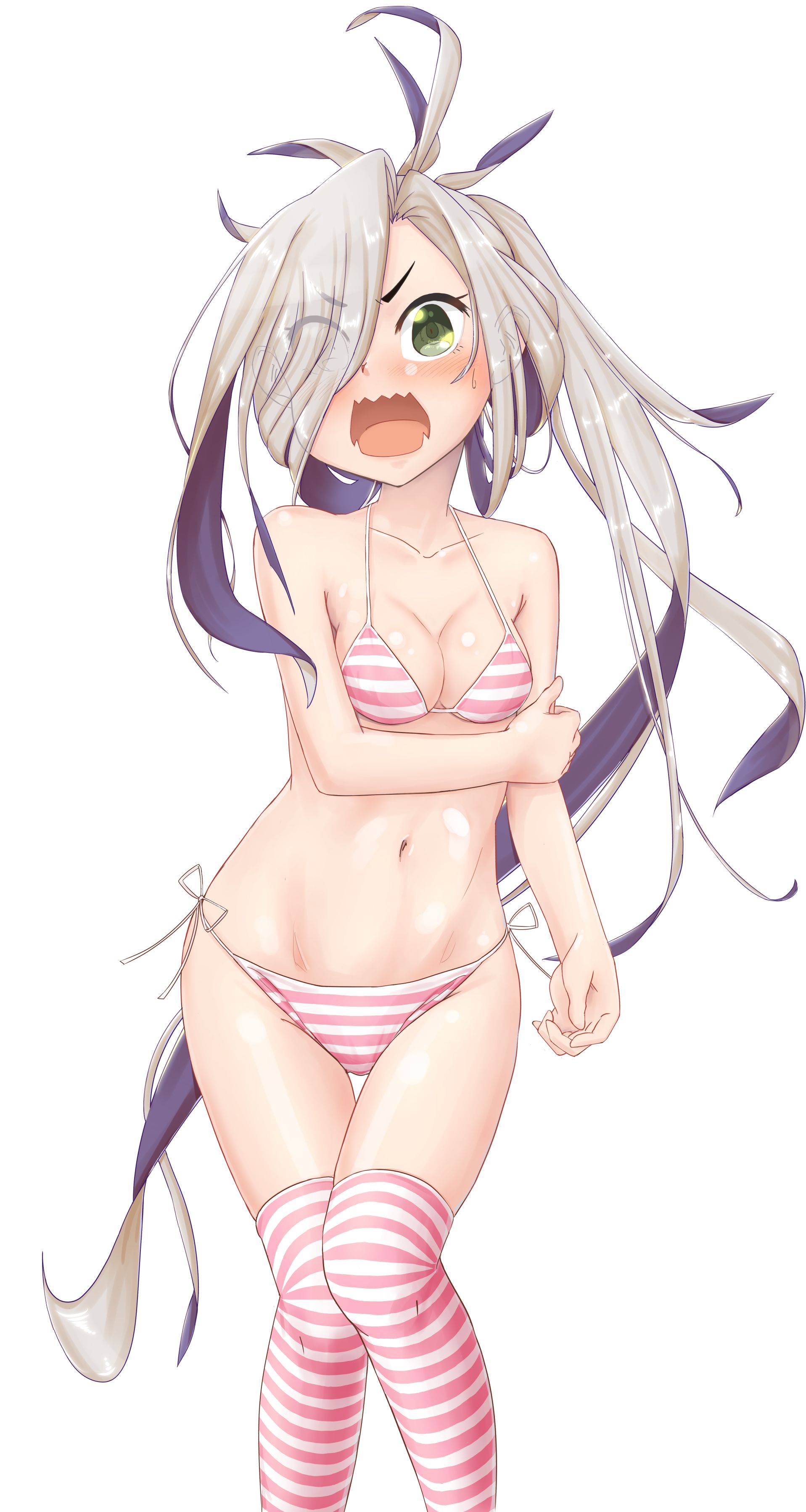 [Asa frost-chan (ship this)] secondary erotic image of the silver-haired loli one-eye hidden asa frost of the fleet collection 1