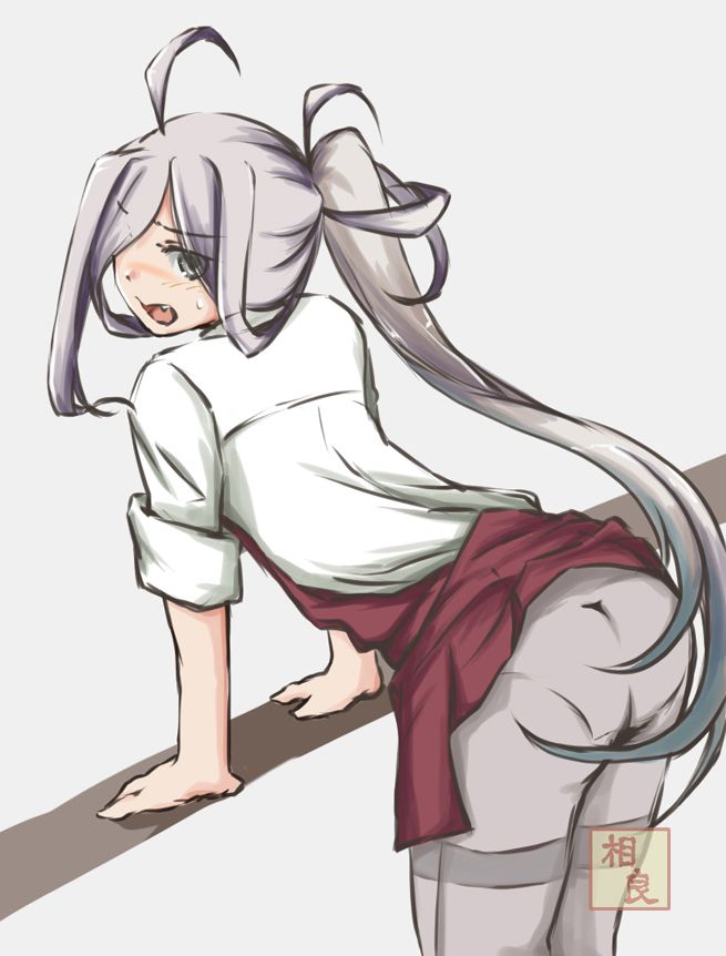 [Asa frost-chan (ship this)] secondary erotic image of the silver-haired loli one-eye hidden asa frost of the fleet collection 18