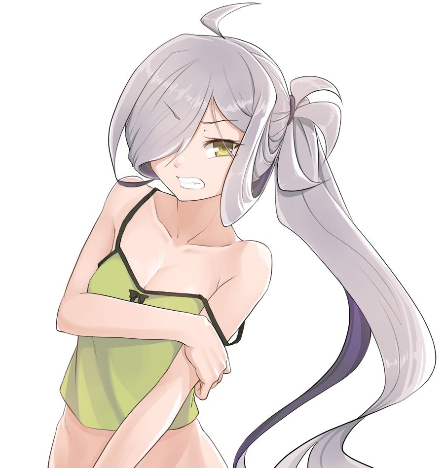 [Asa frost-chan (ship this)] secondary erotic image of the silver-haired loli one-eye hidden asa frost of the fleet collection 19