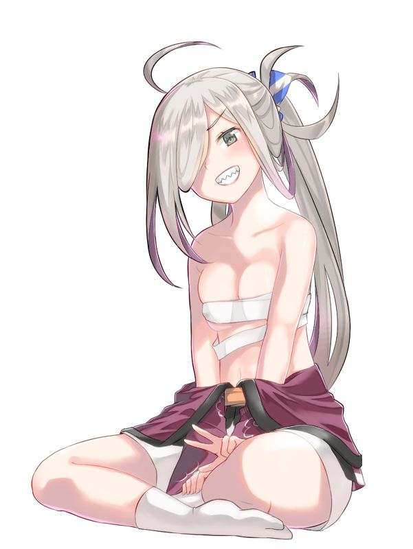 [Asa frost-chan (ship this)] secondary erotic image of the silver-haired loli one-eye hidden asa frost of the fleet collection 20