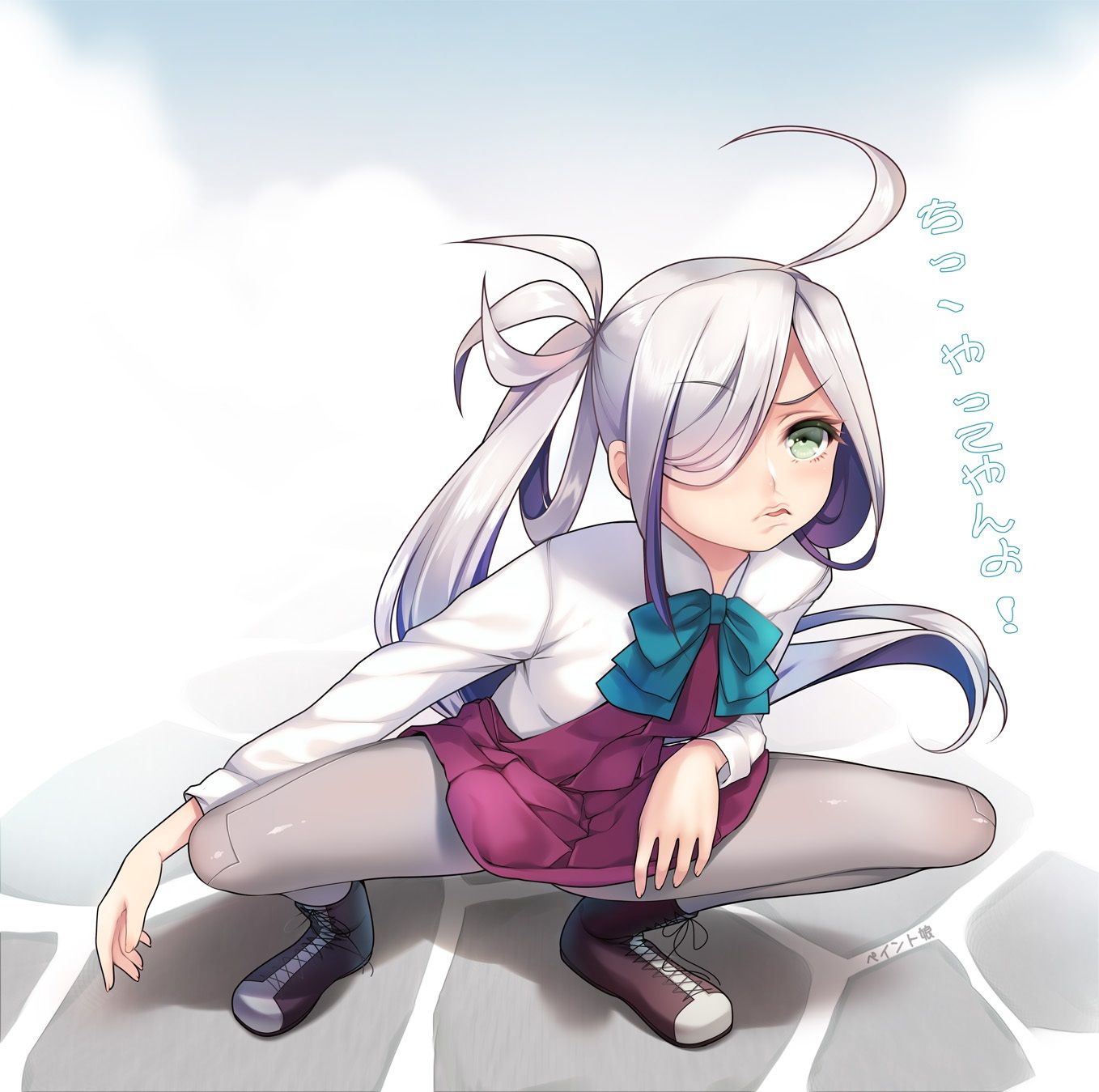 [Asa frost-chan (ship this)] secondary erotic image of the silver-haired loli one-eye hidden asa frost of the fleet collection 21