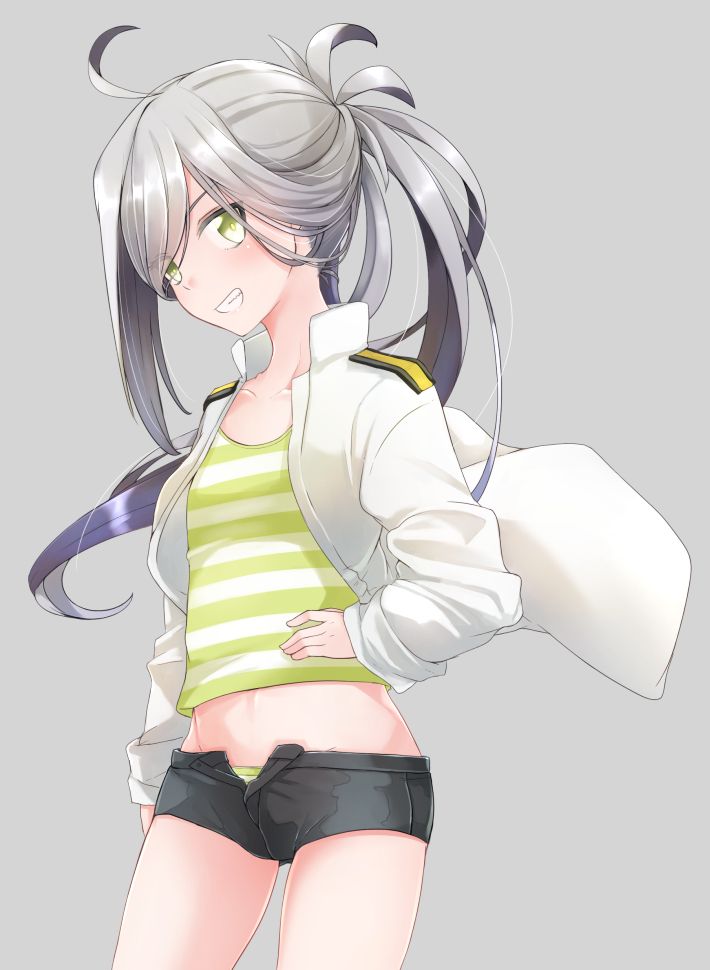 [Asa frost-chan (ship this)] secondary erotic image of the silver-haired loli one-eye hidden asa frost of the fleet collection 22