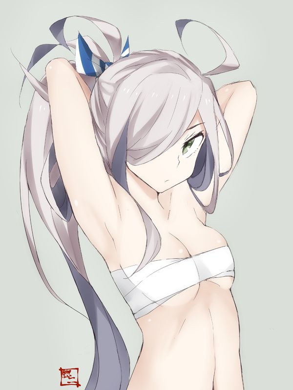 [Asa frost-chan (ship this)] secondary erotic image of the silver-haired loli one-eye hidden asa frost of the fleet collection 27