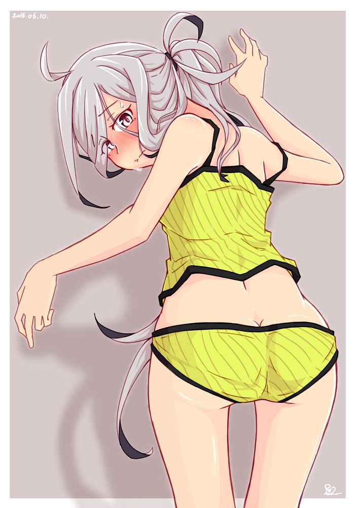 [Asa frost-chan (ship this)] secondary erotic image of the silver-haired loli one-eye hidden asa frost of the fleet collection 28