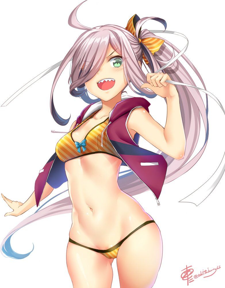 [Asa frost-chan (ship this)] secondary erotic image of the silver-haired loli one-eye hidden asa frost of the fleet collection 4