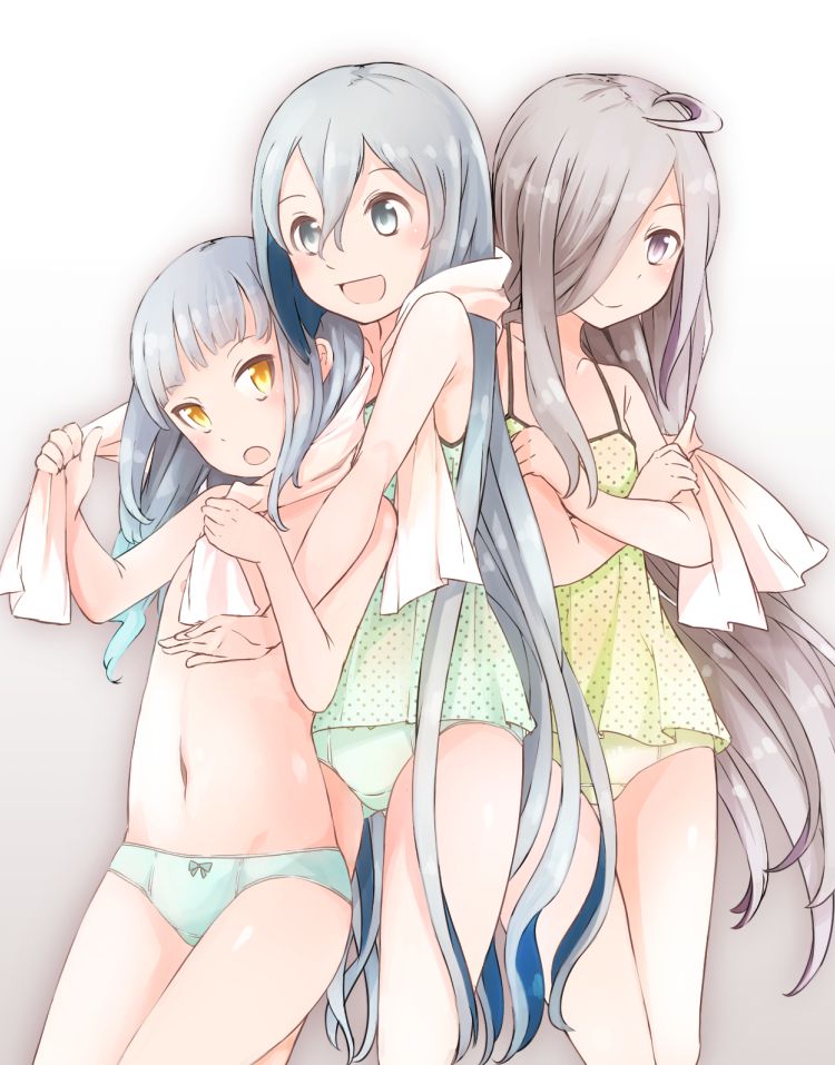 [Asa frost-chan (ship this)] secondary erotic image of the silver-haired loli one-eye hidden asa frost of the fleet collection 44