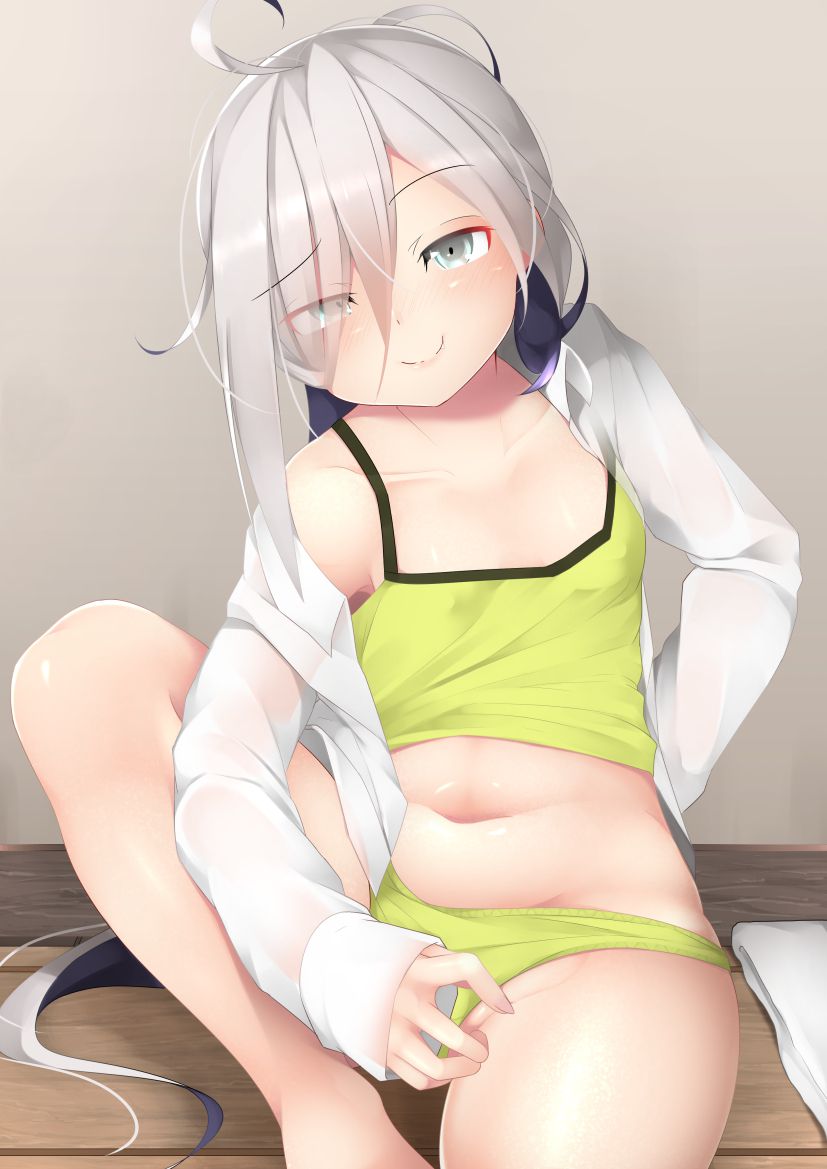 [Asa frost-chan (ship this)] secondary erotic image of the silver-haired loli one-eye hidden asa frost of the fleet collection 45