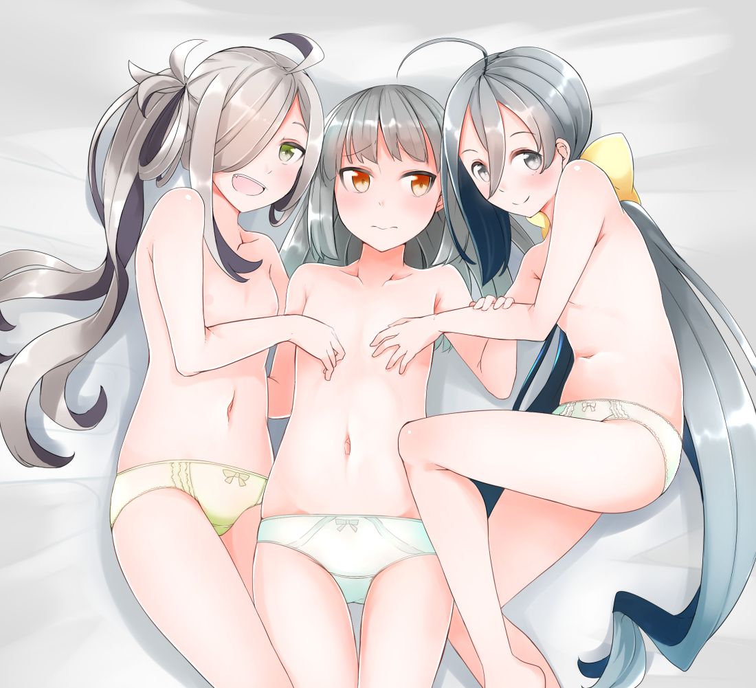 [Asa frost-chan (ship this)] secondary erotic image of the silver-haired loli one-eye hidden asa frost of the fleet collection 51