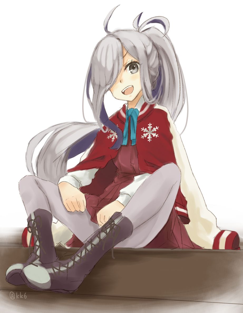 [Asa frost-chan (ship this)] secondary erotic image of the silver-haired loli one-eye hidden asa frost of the fleet collection 56