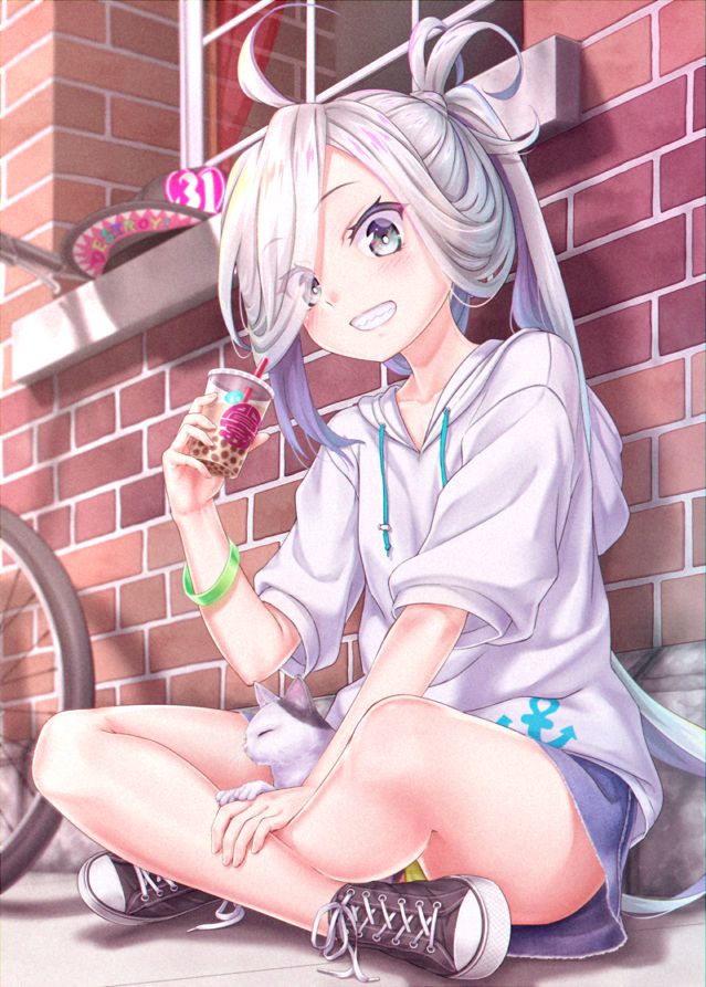 [Asa frost-chan (ship this)] secondary erotic image of the silver-haired loli one-eye hidden asa frost of the fleet collection 66